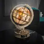 rokr Светящийся Глобус 3d Деревянный Пазл