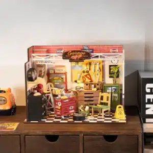 Rolife DIY Набор Миниатюрная гаражная мастерская (5)