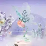 rokr 3d Пазлы Механическая Модель Розовой Бабочки (1)