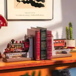 rolife diy Наборы Книжный уголок Поезд Века (5)